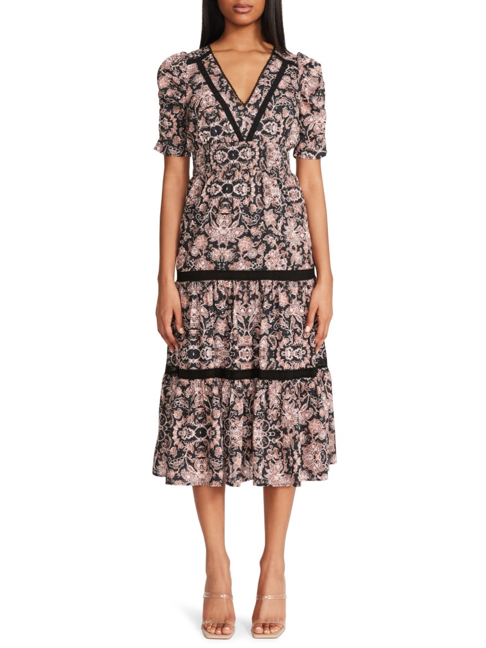 BB Dakota by Steve Madden Midi Dress, Size S